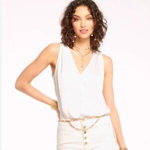 Ramy Brook Sleeveless V Neck Blouse